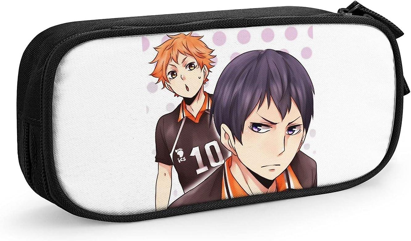 Haikyuu Anime Μολύβι Pencase Pencase Box για παιδιά Έφηβοι Μεγάλη χωρητικότητα Anime Φορητό Unisex Σχολείο Γραφείο Κολλέγιο Ενήλικες Καθημερινή θήκη αποθήκευσης SAOE00878