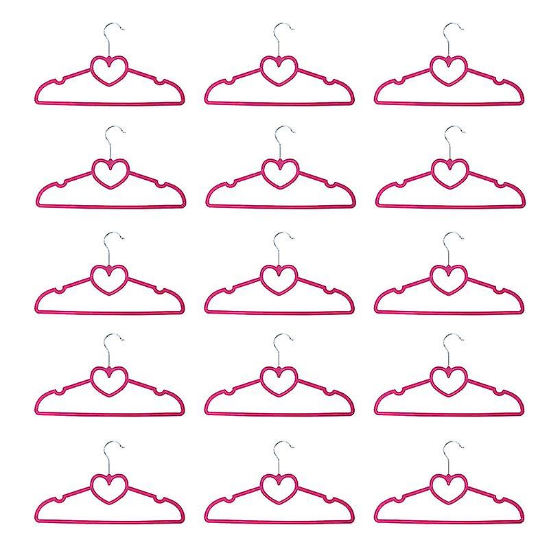 30pcs Flocked Clothes Rack