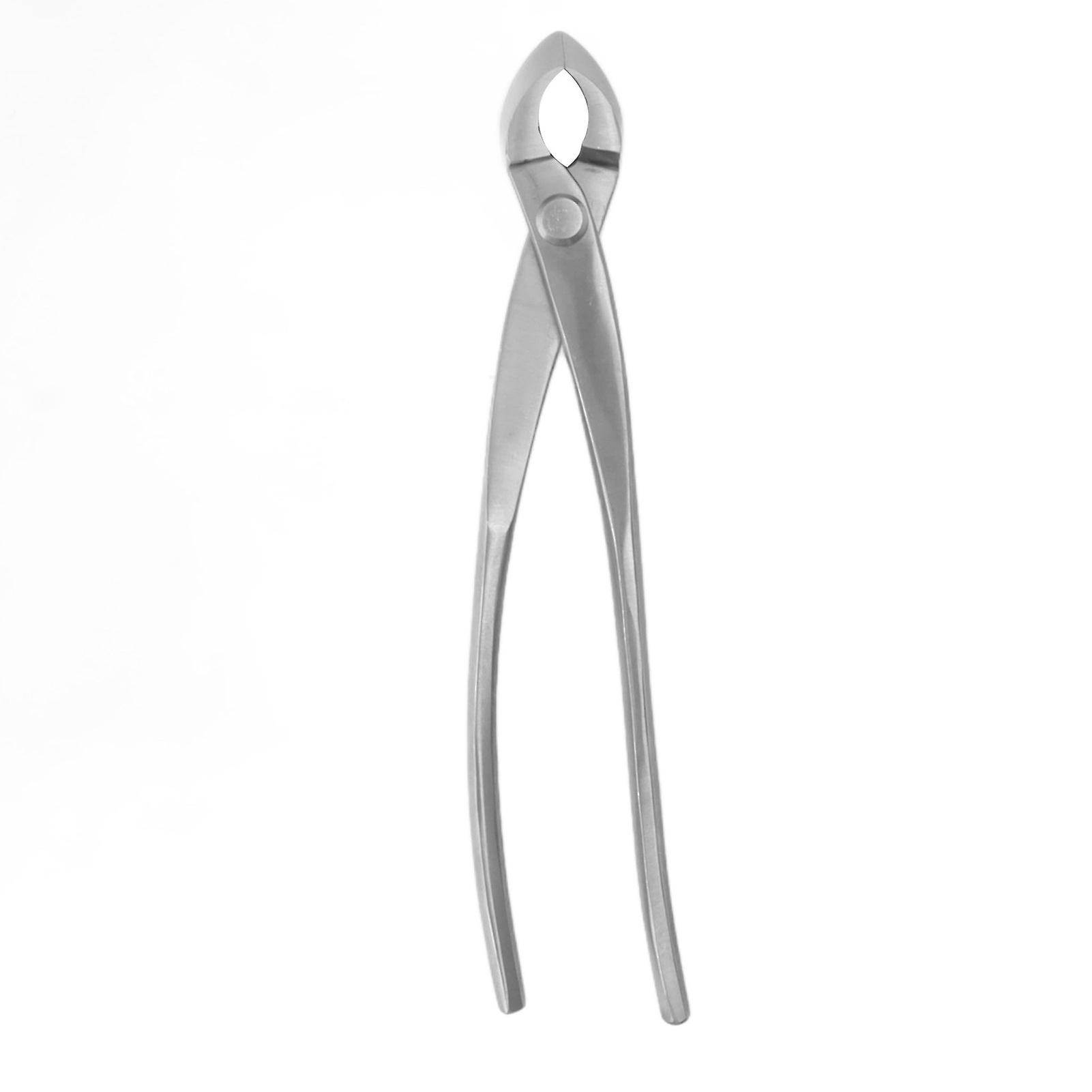 8 Inch Chrome Alloy Concave Cutter Pruning Branches Bonsai Shaping Tool Scissors Silver Durable Precise Sharp Edges Comfortable Grip Suitable for Gard