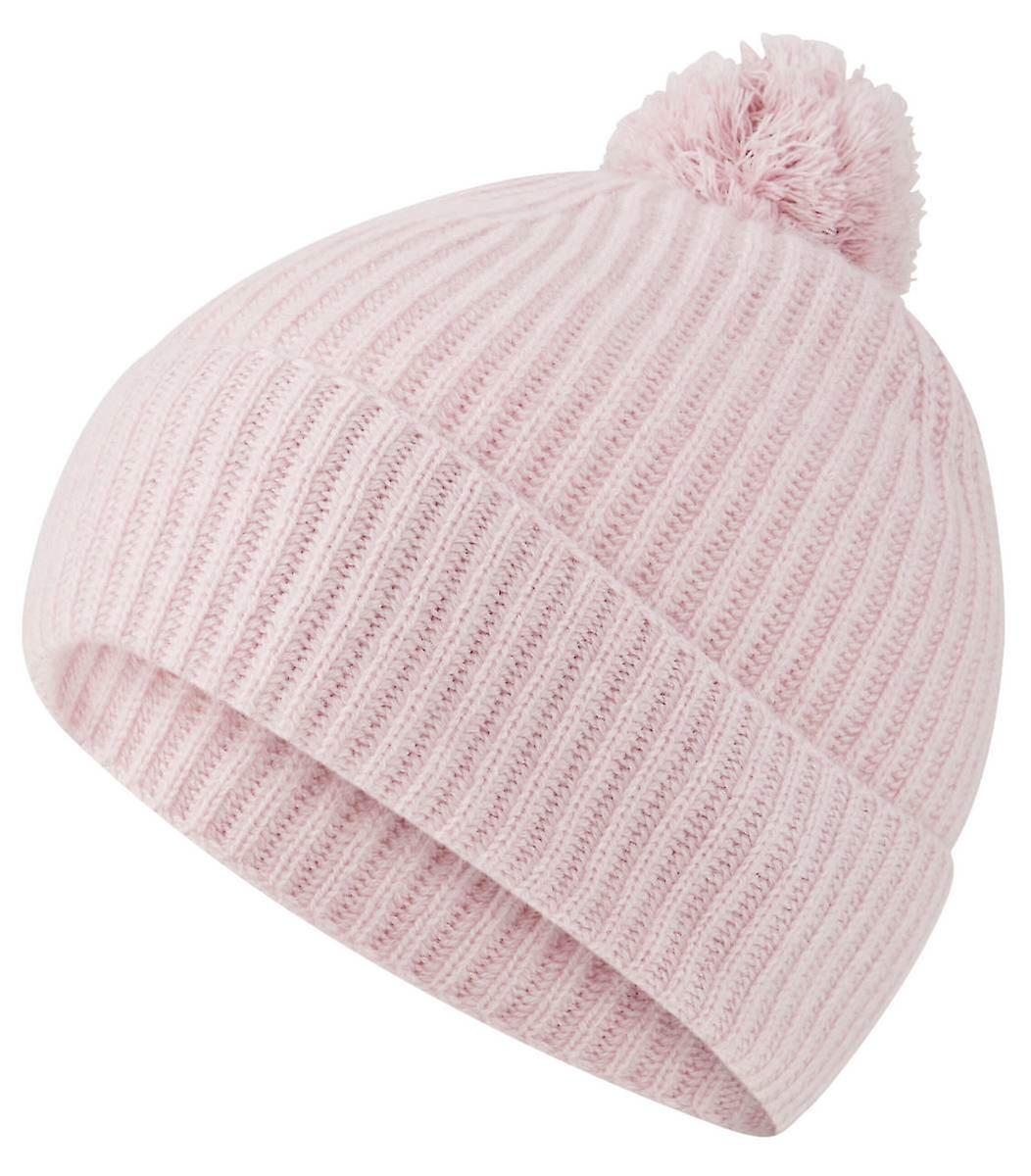 Falke Cashmere Pom-Pom Beanie - Silver Iris Pink