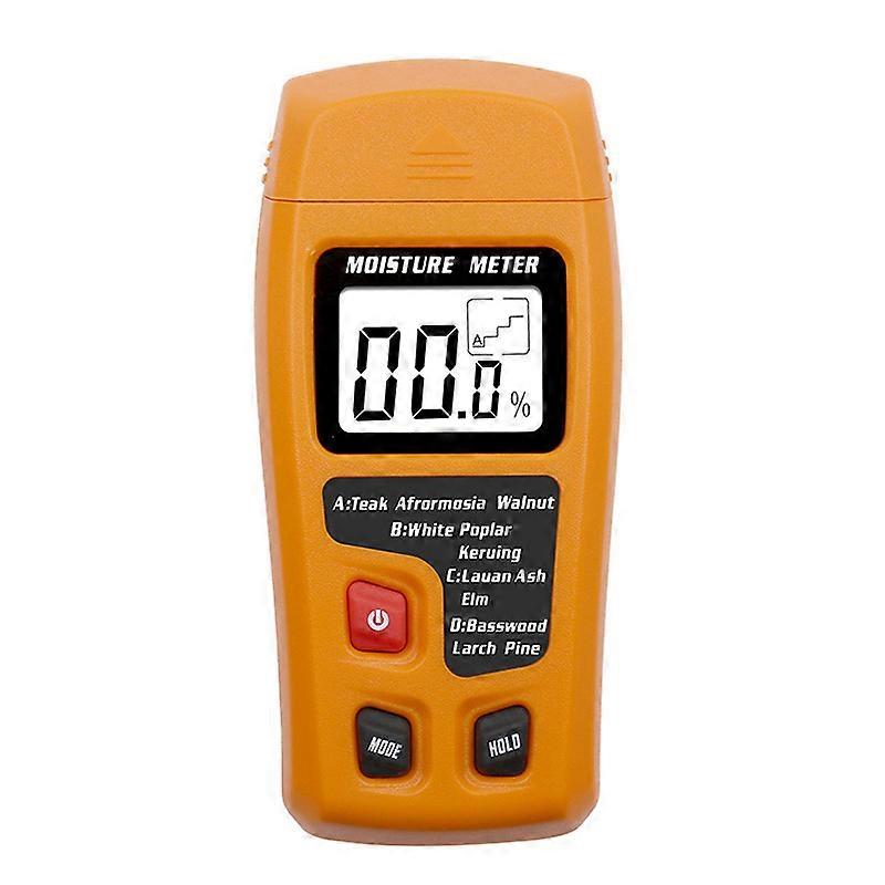 Moisture Meter - Lcd Screen - With Backlight - Professional And Precise Use