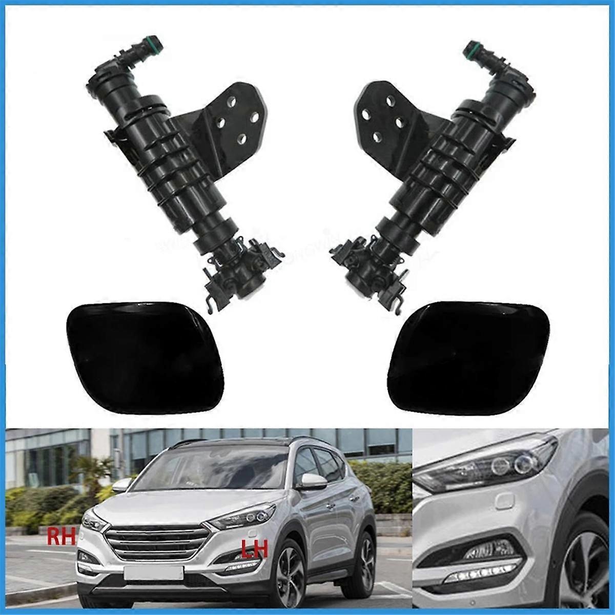 Headlight Washer Nozzle Headlamp Pump Cover Cap for 98672-D7000 98671-D7000 98680-D3000 98690-D3000