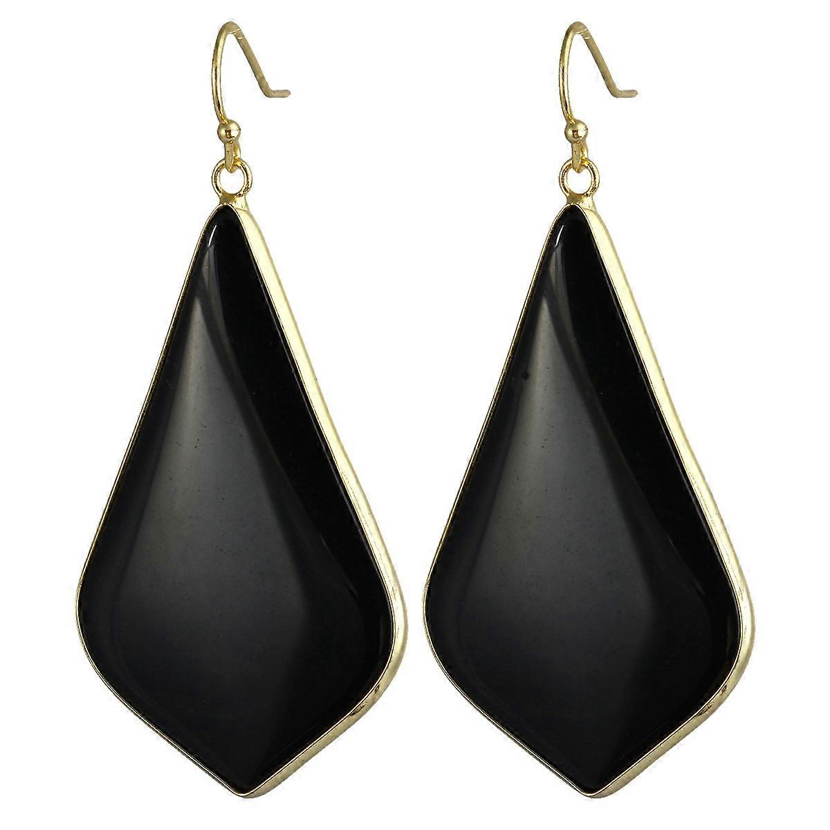 Earrings-Black Onyx-Classic Elegance-Powerful Presence