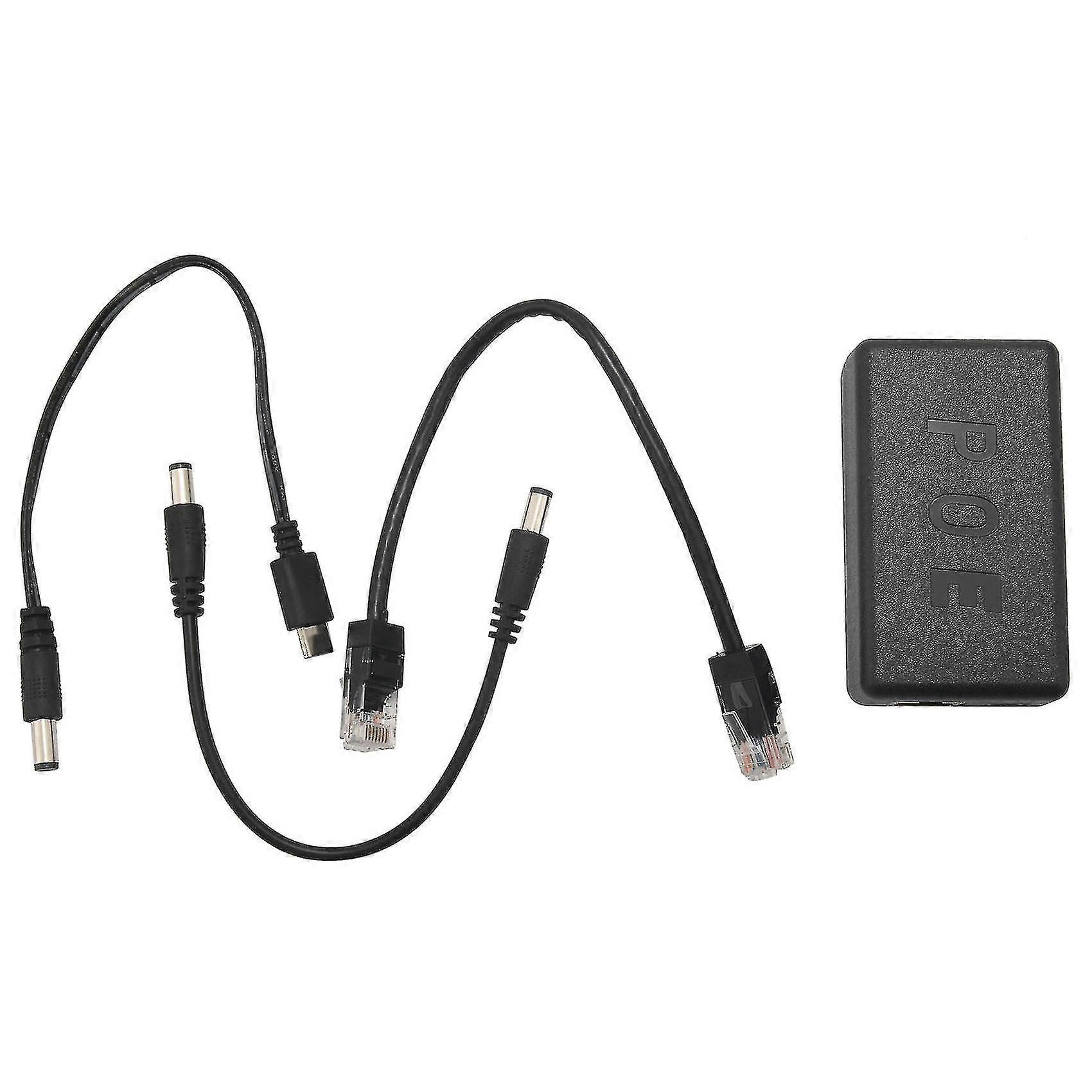 Poe Splitter 5v 4a compatibile Jetson Nano, Raspberry Pi e altro - Active Poe+ To Barrel Jack o Gig-dt_Sep