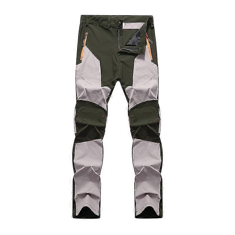 Pantalon de randonnée imperméable à séchage rapide imperméable à l'eau coupe-vent pour hommes