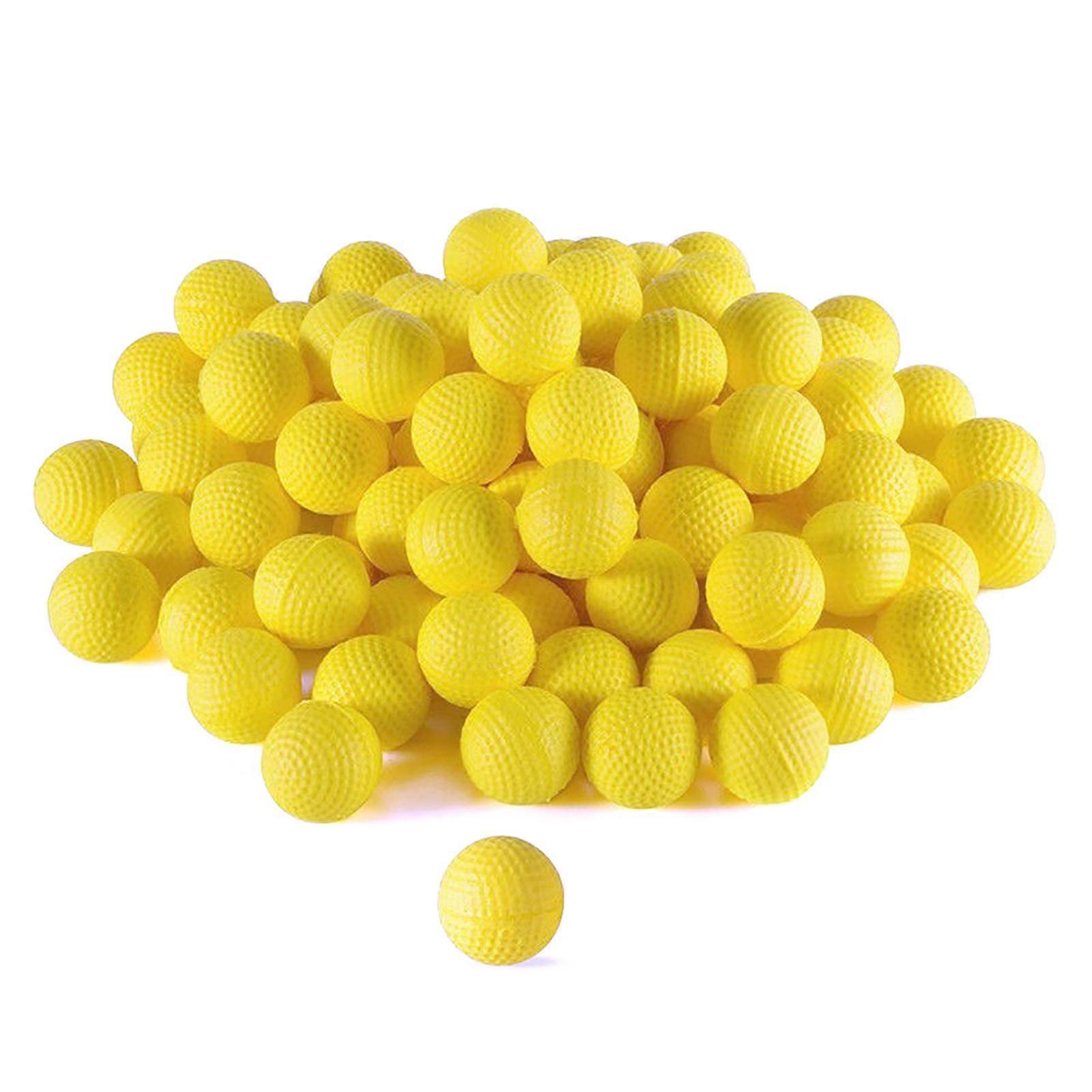 50kpl Rounds Foam Ammo Refill Replace Balls Pack Lasten Toy