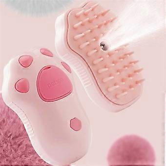 Pet Spray Comb e Paw Shape Steam Spray Massaging Comb Groomi Elik