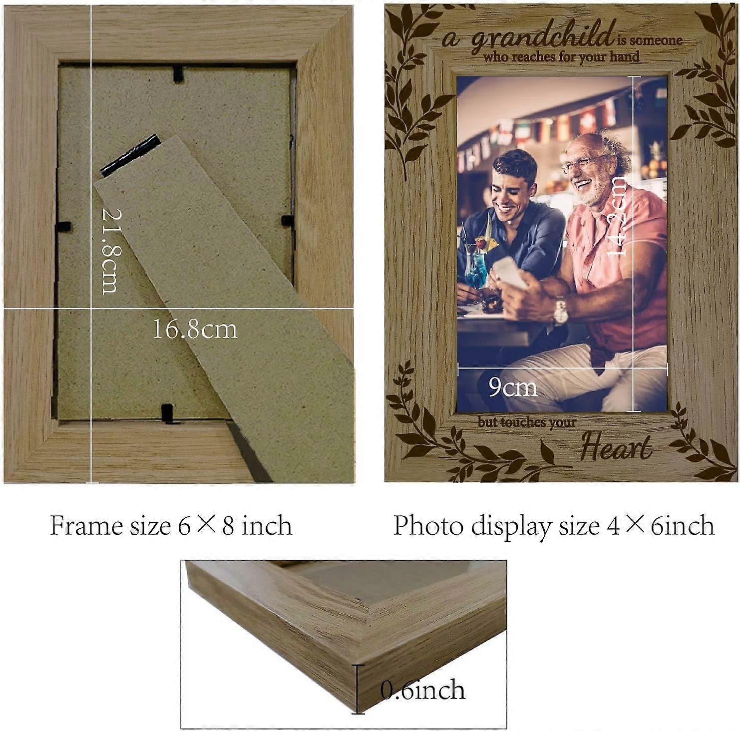 thumbnail image 2 of A Grandchild Is Someone Who Reaches For Your Hand But Touches Your... 2 of 12
