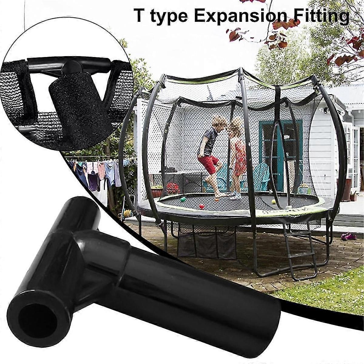 thumbnail interactive-video image 1 of Trampoline T Joint Replacement Parts - Protective Tube Connectors For Enclosure Systems 1 of 12