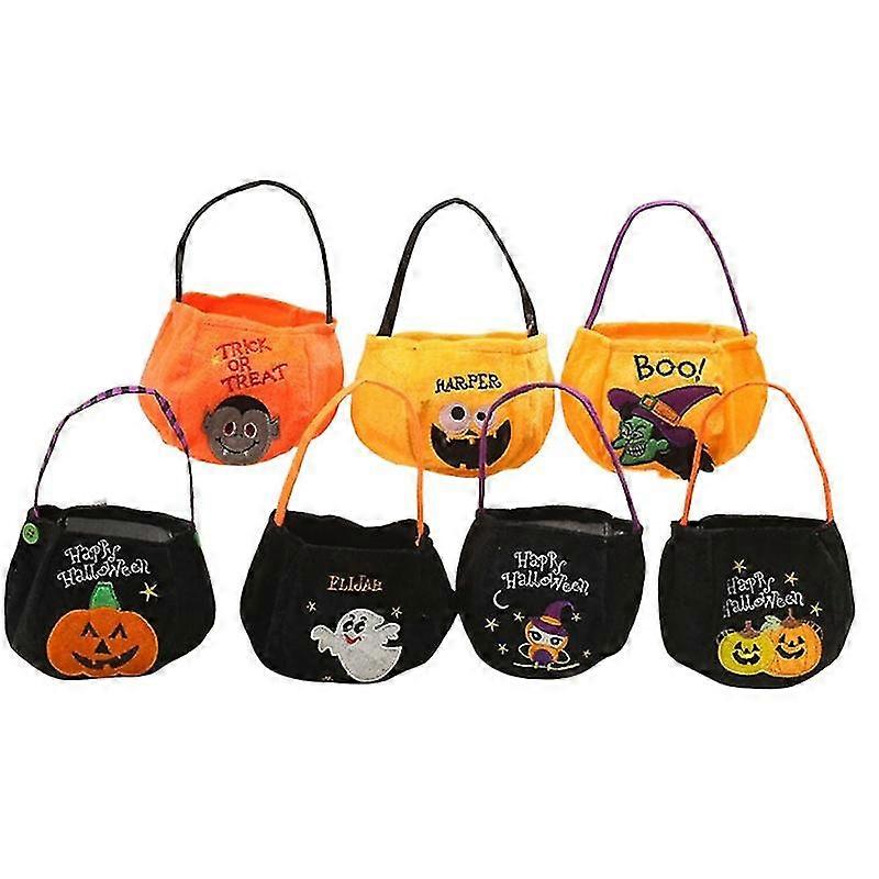 Halloween Pumpkin Tote Light Weight Durable Multifunction Convenient Spacious