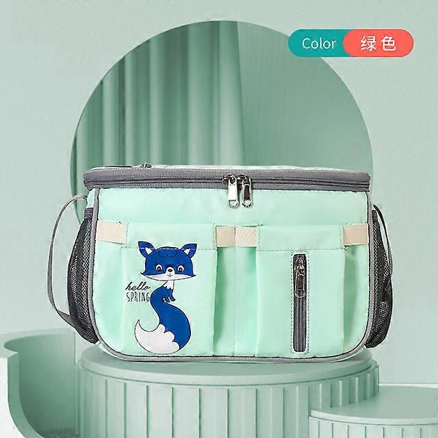 Diaper Bag for Baby Stroller Bags Organizer Accessories Large Capacity Portable Bottle Nappy Storage Outdoor with USB Interface