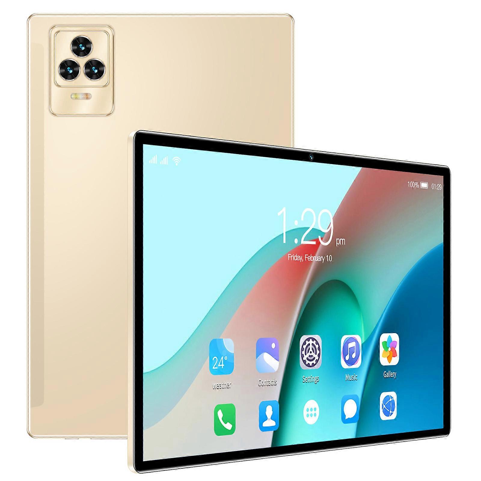 HD Tablet WiFi Bluetooth Android Voice Call Game Tablet,10.1 Inch IPS Display Screen,WiFi,2GB RAM+32GB ROM,5000mAh,Android 10 System