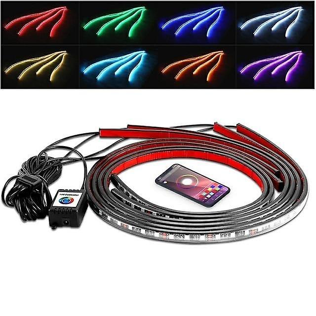 Flexible Strip Led Remote Control Rgb Led Under Tube Light