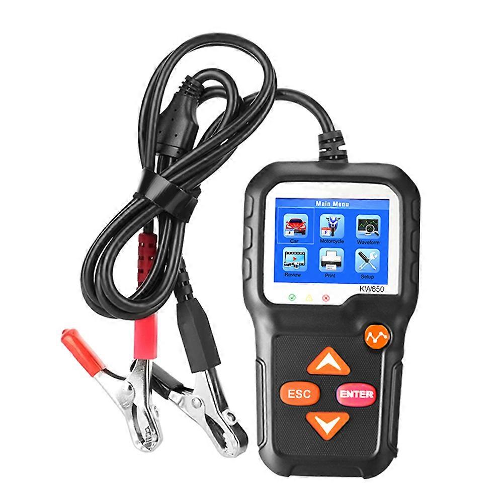 KONNWEI Car Battery Tester 12V Car Auto Battery Load Tester on Cranking System and Charging System Scan Tool Battery Tester Automotive for Cars/SUVs/L