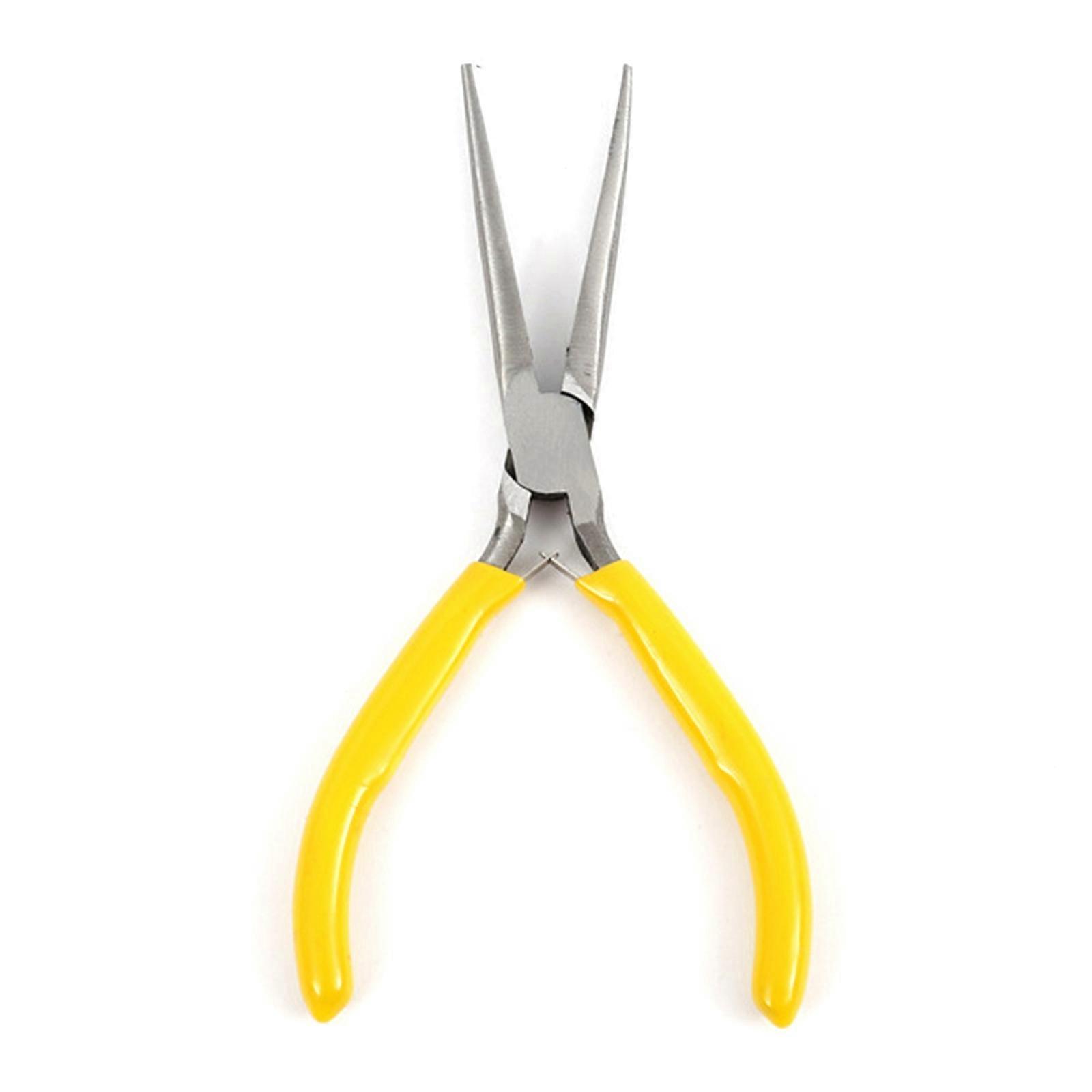 Mini 5inch Long Needle Nose Precision Pliers Modeling Jewellery Wire Work Kit Tools