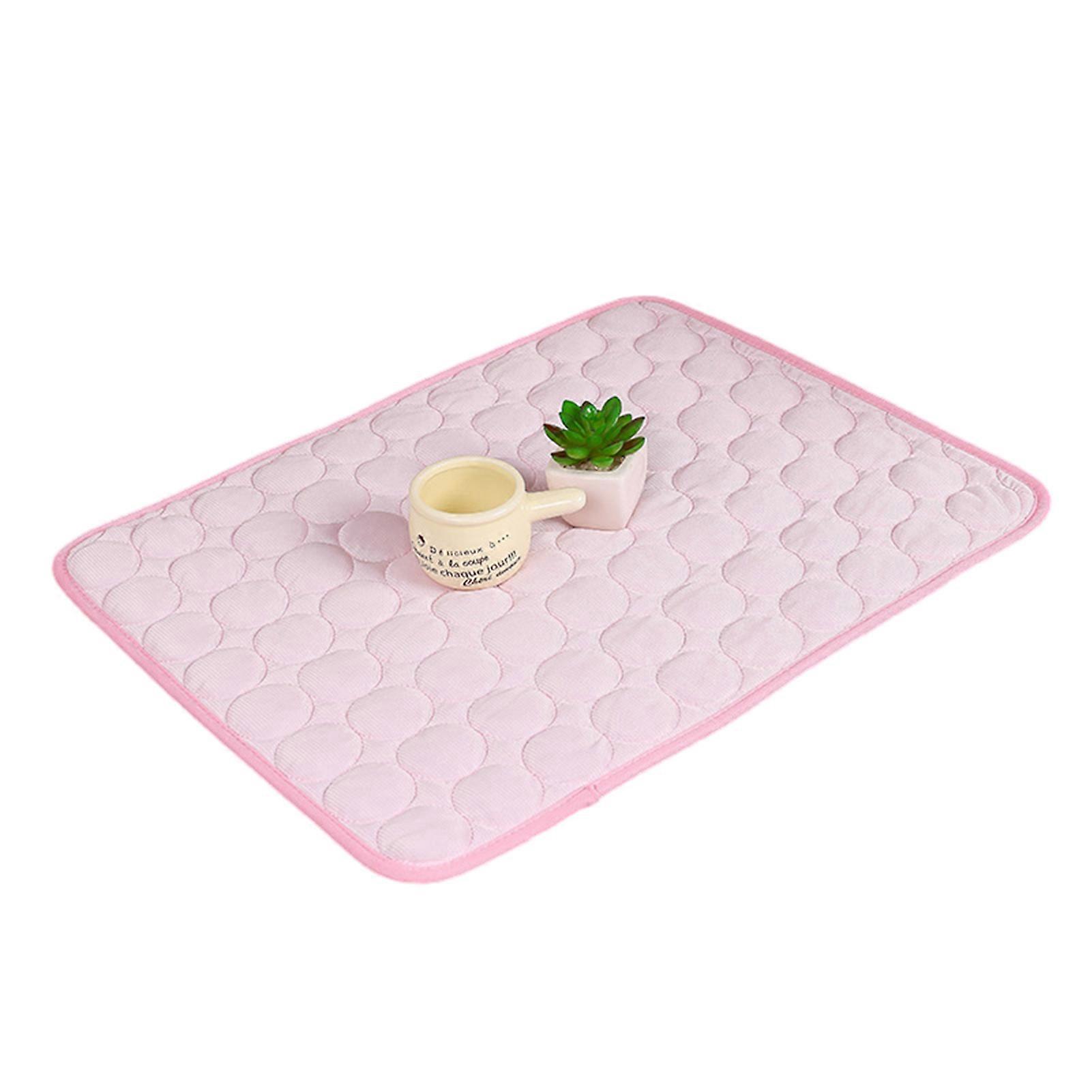 Summer Puppy Ice Blanket Breathable Lightweight Cooling Blanket for Home Garden