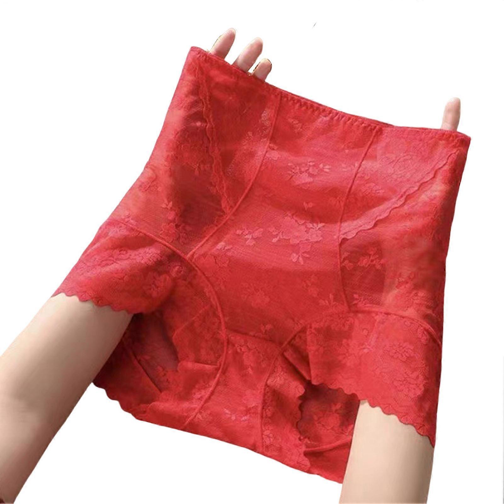 Women\'s High Waist Underwear Solid Color Panty Shapewear for Women Girl Daily Utility