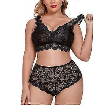 Women Underwear Lace Sexy Lingerie Bra Briefs Nightwear