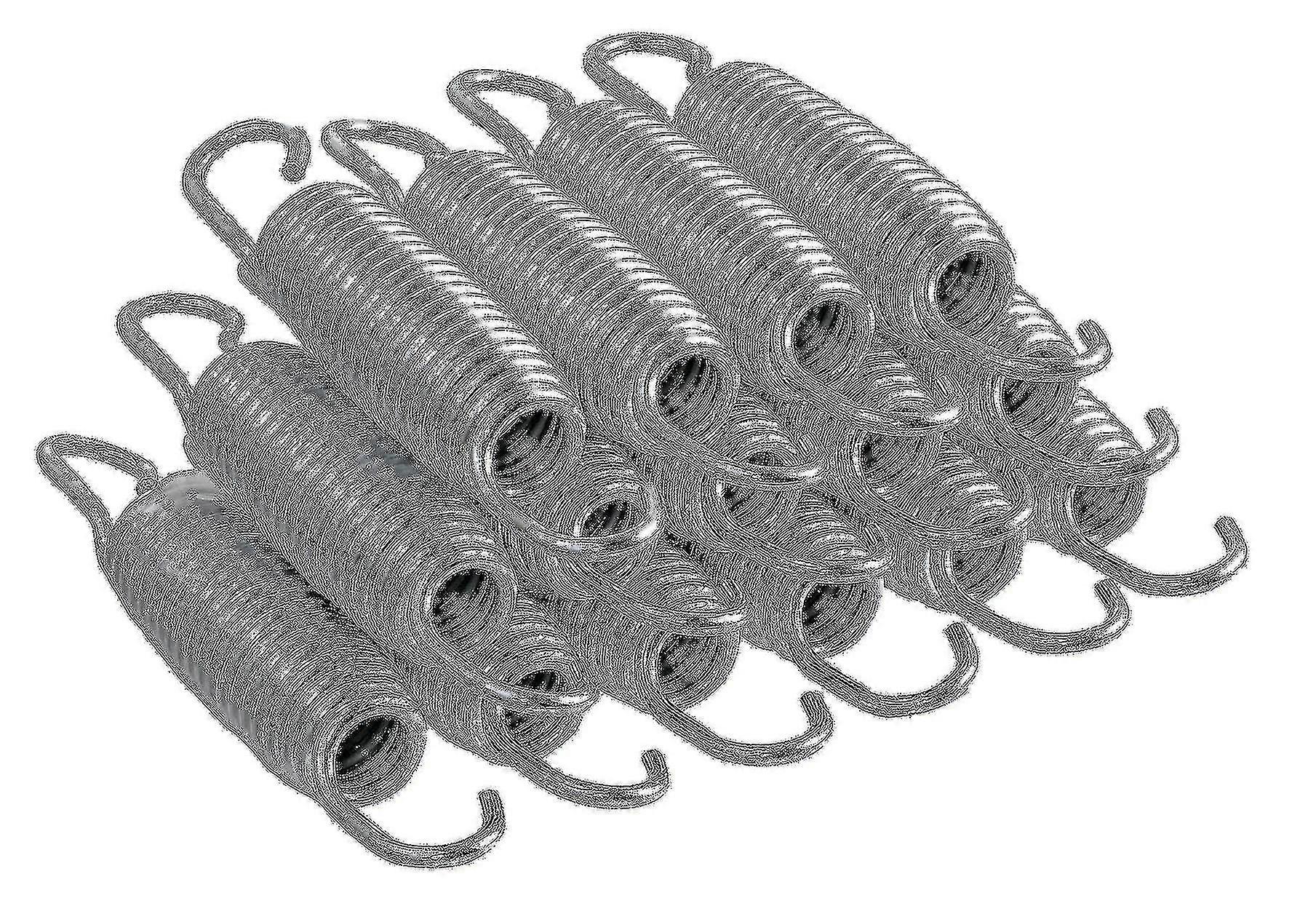 Set Of 15 Trampoline Replacement Springs, Heavy-duty Galvanised, Different Sizes-YKY416