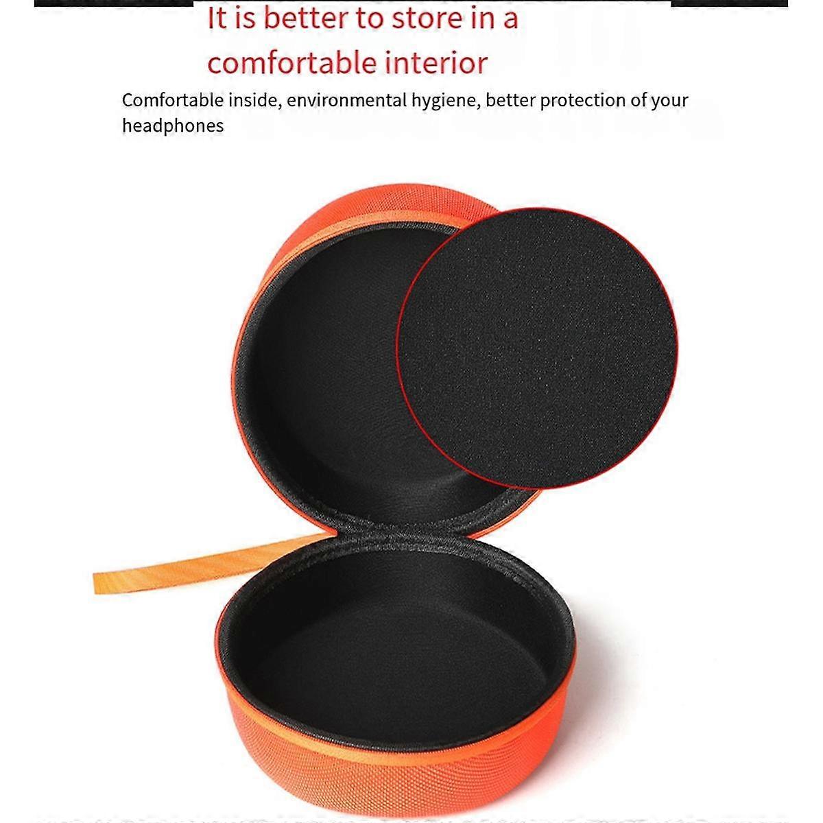 For WH-1000XM5 H3/H4 EVA Carrying Case Shockproof Headphone Case Waterproof Anti-Drop Headset Trave