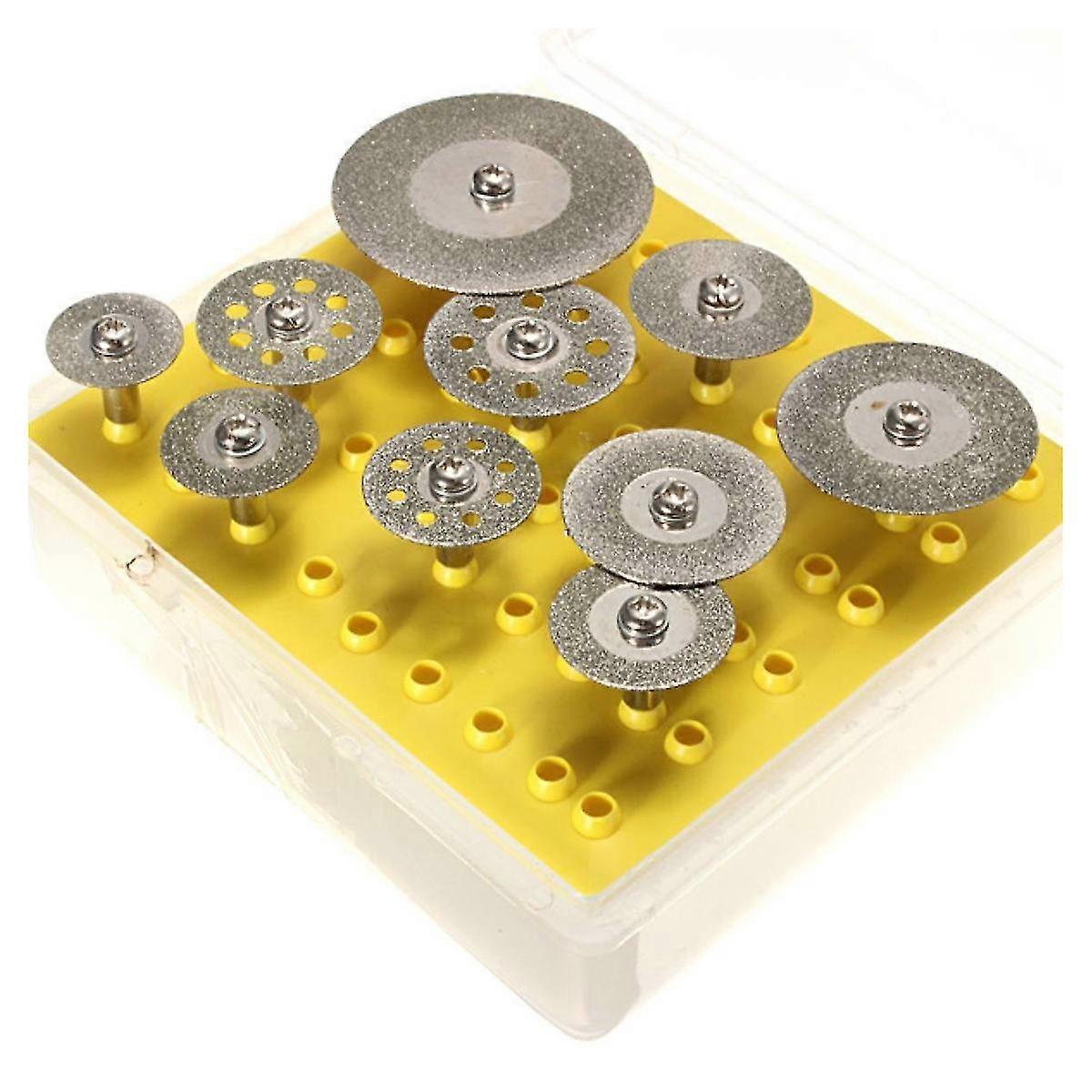 10 pieces Diamond Cutting Discs Cutting Wheel Set for