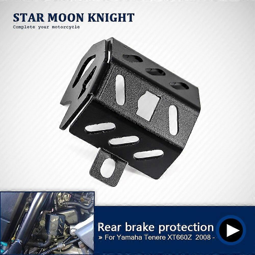 Για Yamaha Tenere XT660Z XT 660 Z XTZ 660 2008 Αντλία πίσω φρένων μοτοσικλετών Δεξαμενή υγρού Προστατευτικό κάλυμμα ρεζερβουάρ κυπέλλου λαδιού