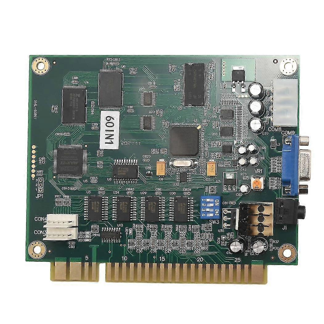 60 In 1 Classical Game Pcb Board For Jamma Arcade Game Machine Vertical Video Cga Vga Output Table