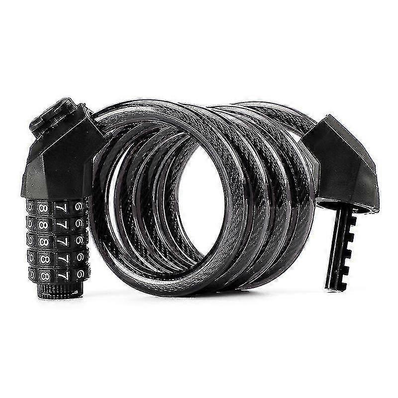 Bike Lock Cable Bicycle Lock - Cycle Lock High Security Combination Long Heavy Duty Cable Lockdigit Codes Locks Bike Accessories For Bicycle, Moto, D