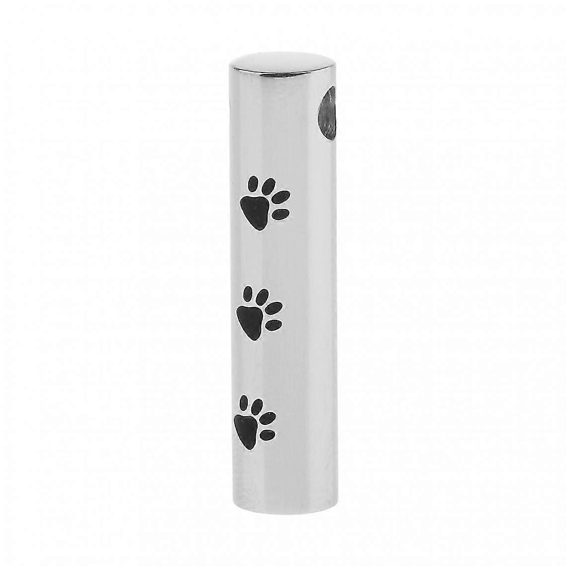Cremation Ash Urn Container Necklace Pendant For Keepsake - Paw Design