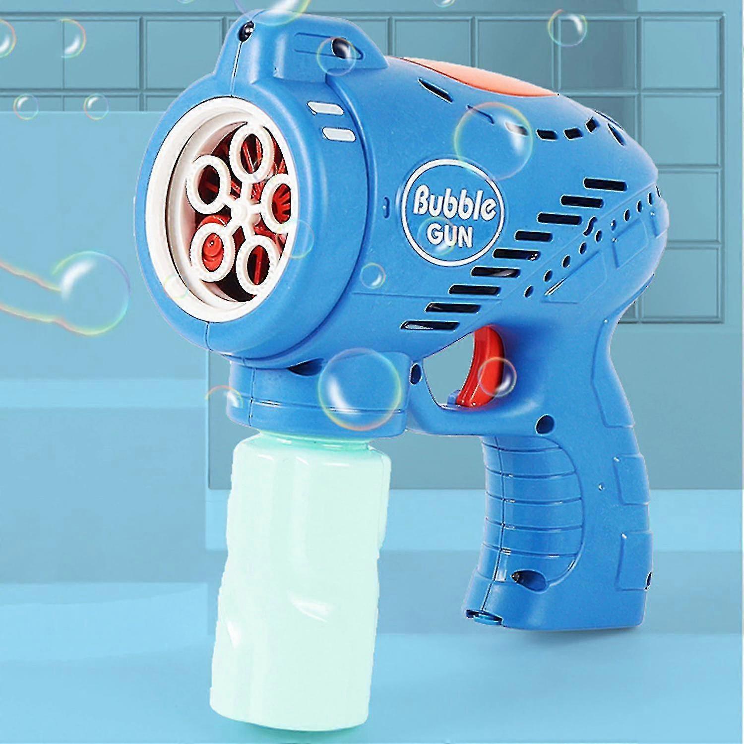 Automatic Music Bubble Machine Children's Summer Blowing Bubble Gun Children's Toys