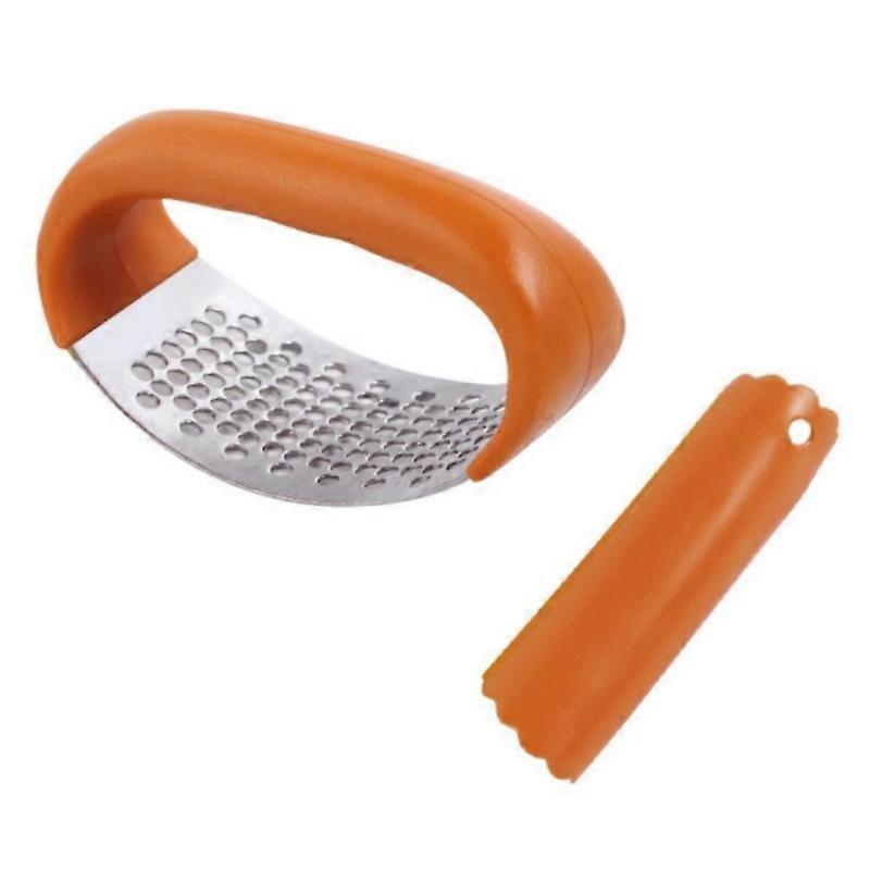 Hvitløksskreller Rustfritt stål Komforthåndtak Fintrykkshullbuestruktur