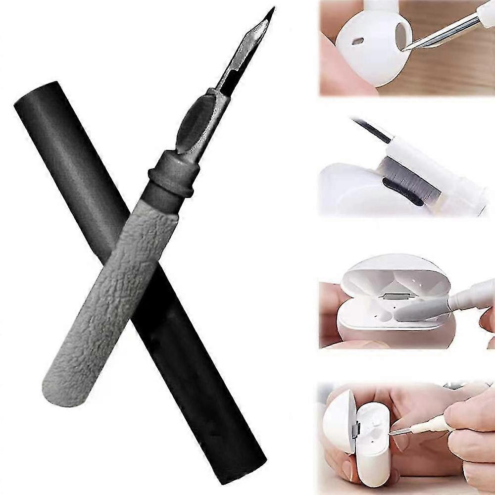 2 Pcs Bluetooth Earbuds Cleaning Pen Durable Clean Pen Brush Tools