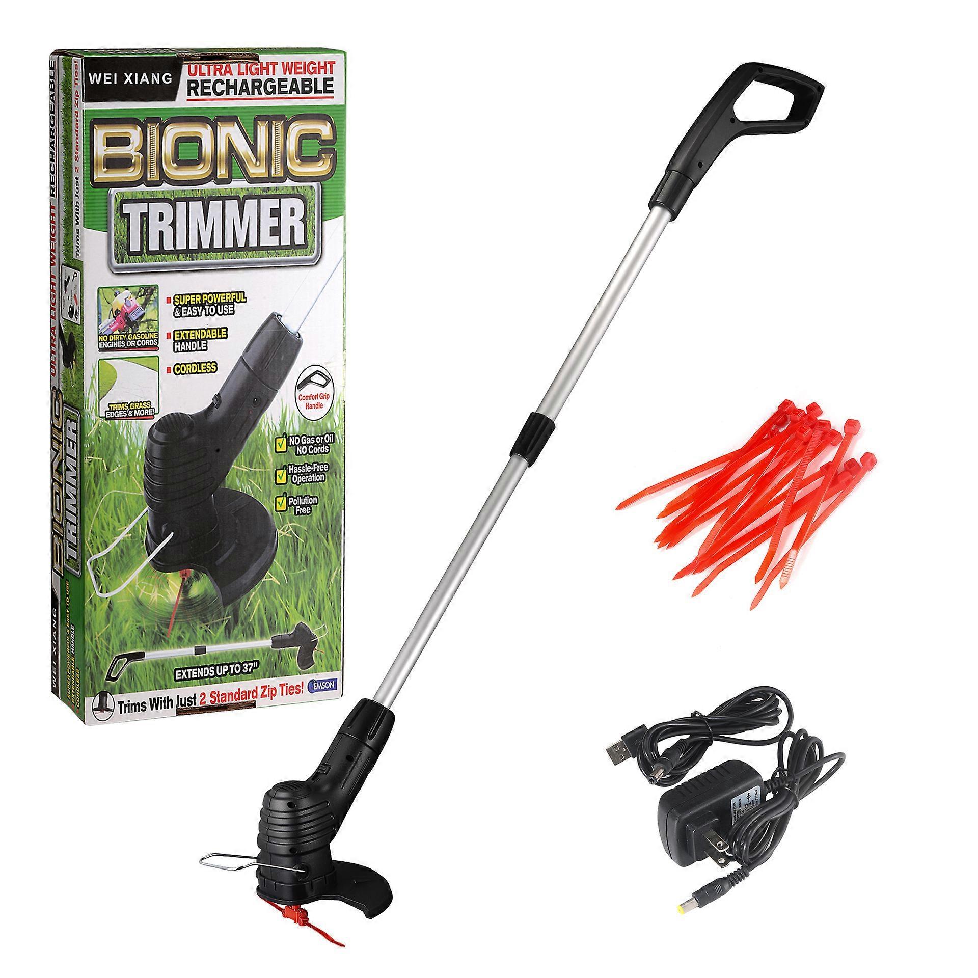 Wireless Electric Lawn Mower Household Small Rechargeable Retractable Lawn Mower Lithium Battery With Mowing Sheet