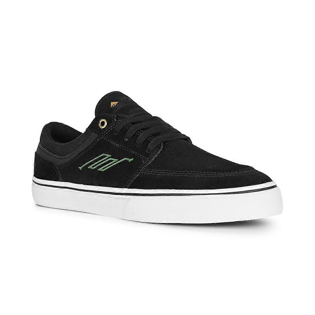 Emerica Hoban Skate Boty - Černá/Bílá/Zlatá