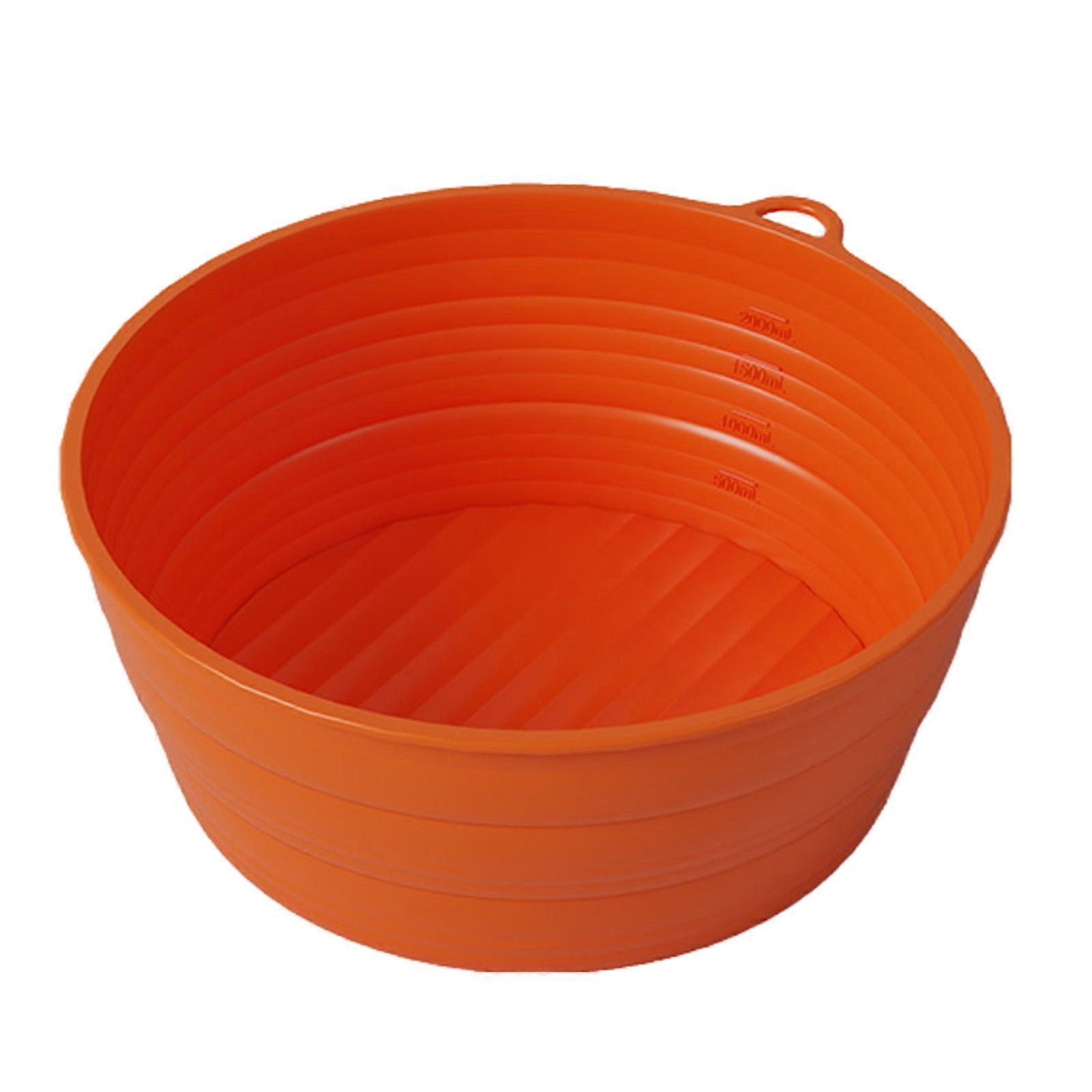 Silicone Bread Fermentation Basket Round Oval Dough Proofing Box Oven Safe Collapsible Sourdough Baking Supplies for Home