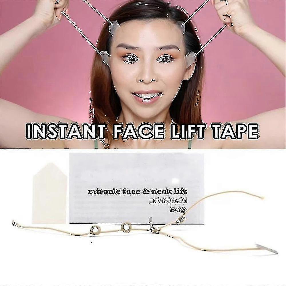 40 יח' מתיחת פנים סרט תיקון V בלתי נראה קו V ערכות מדבקות פנים דקות