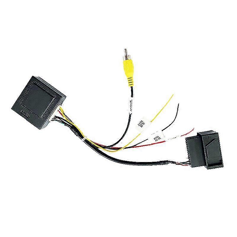 Rgb To (rca) Av Cvbs Signal Converter Decoder Box Adapter For Factory Rear View Camera Golf 6 Cc