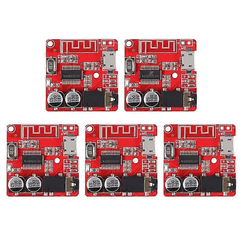 5Pcs MP3 Bluetooth 4.1 Amplifier Module Mini MP3 Lossless Decoder Board Car Speaker Amplifier Board