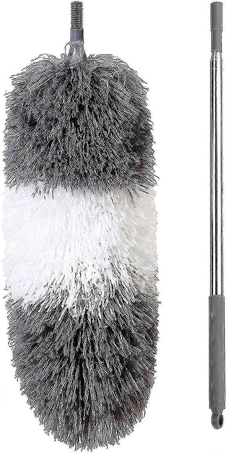 Feather Duster Extendable Duster Microfiber Long Pole Dust Clean