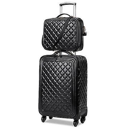 leather rolling luggage