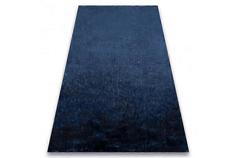 Carpet VISCO dark blue 10 plush, IMITATION OF RABBIT FUR