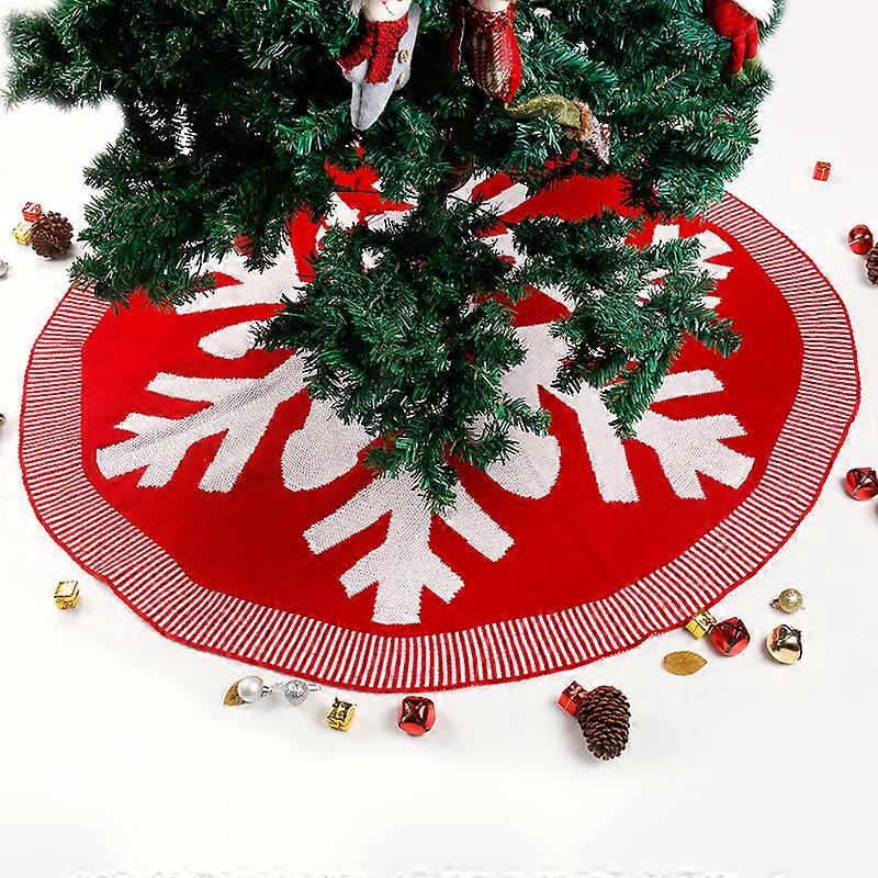 Dessous De Sapin De Noël Rouge 42 Pouces Avec Bordure Dorée - TOYLAND - Neuf