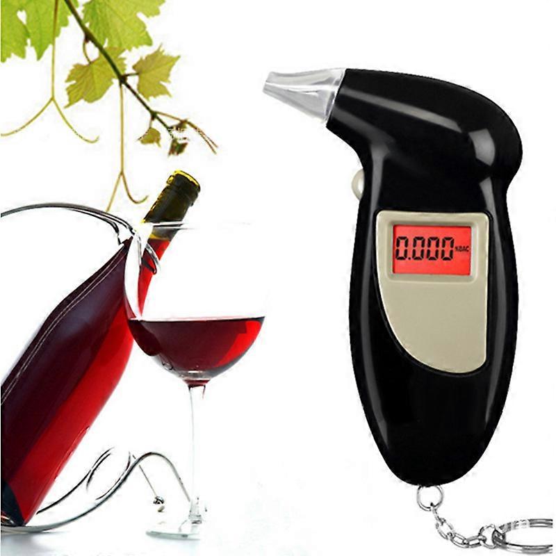 Portable high precision exhalation breathalyzer blow pipe breathalyzerBatteries not included