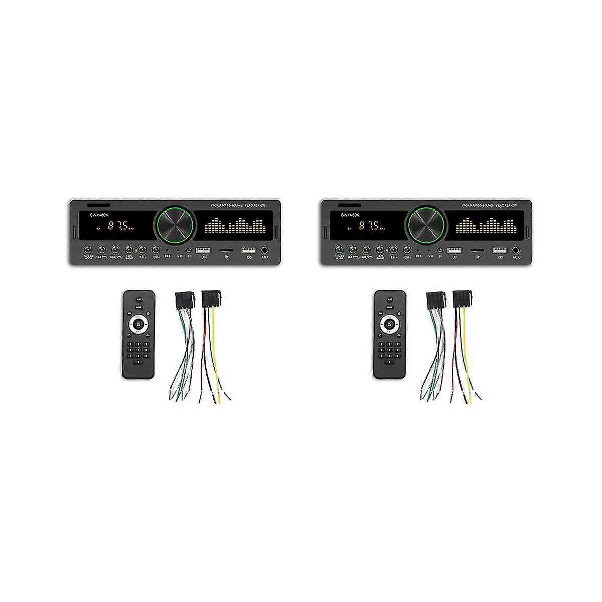 4-Kanal-60-W-Bluetooth-Autoradio Auto-MP3-Player Multifunktions-Plug-In-U-Disk-Autoradio mit Multi-C
