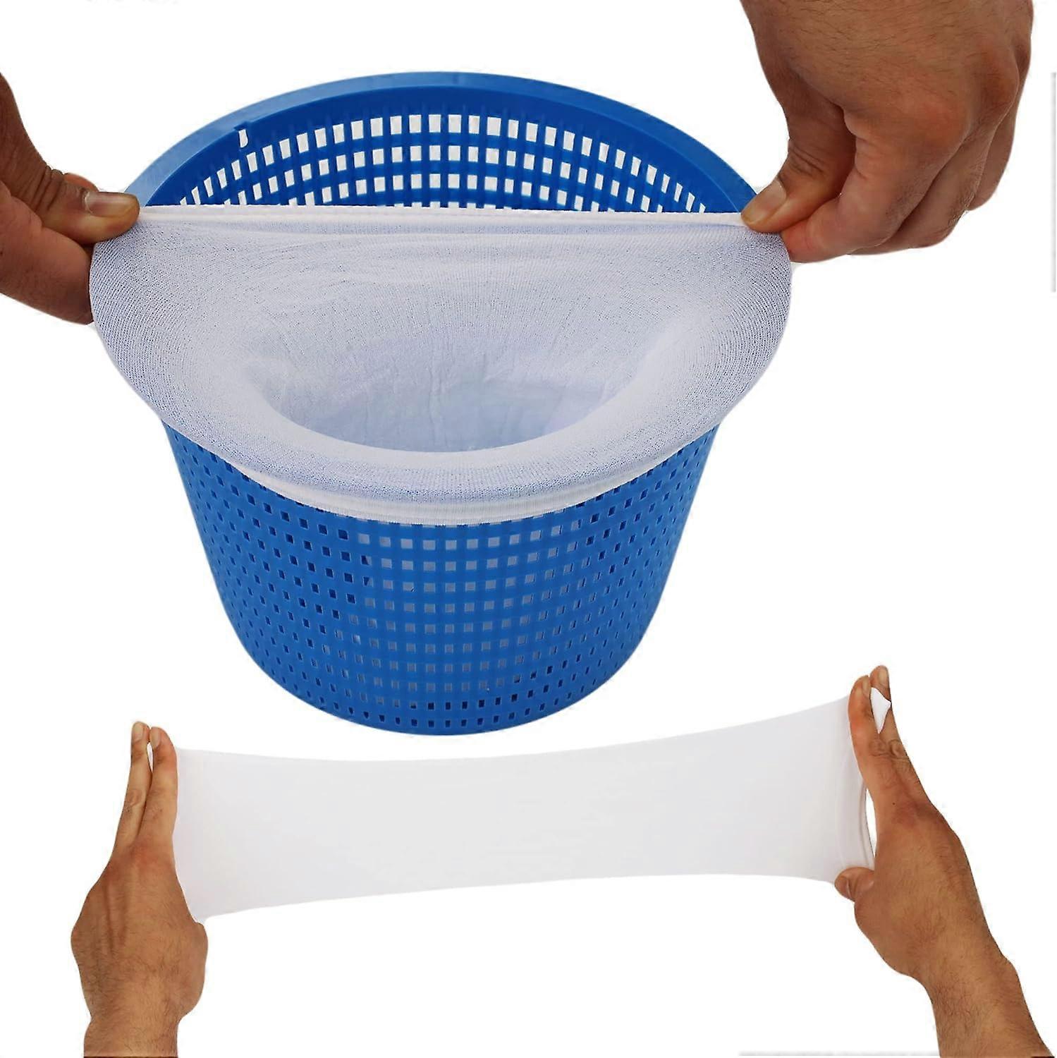 Pool Filter Socks for Skimmer Baskets 10 Pack Filter Saver