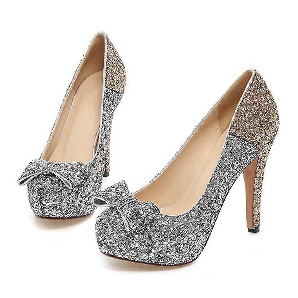 Bowknot Platform High Heel Shoes