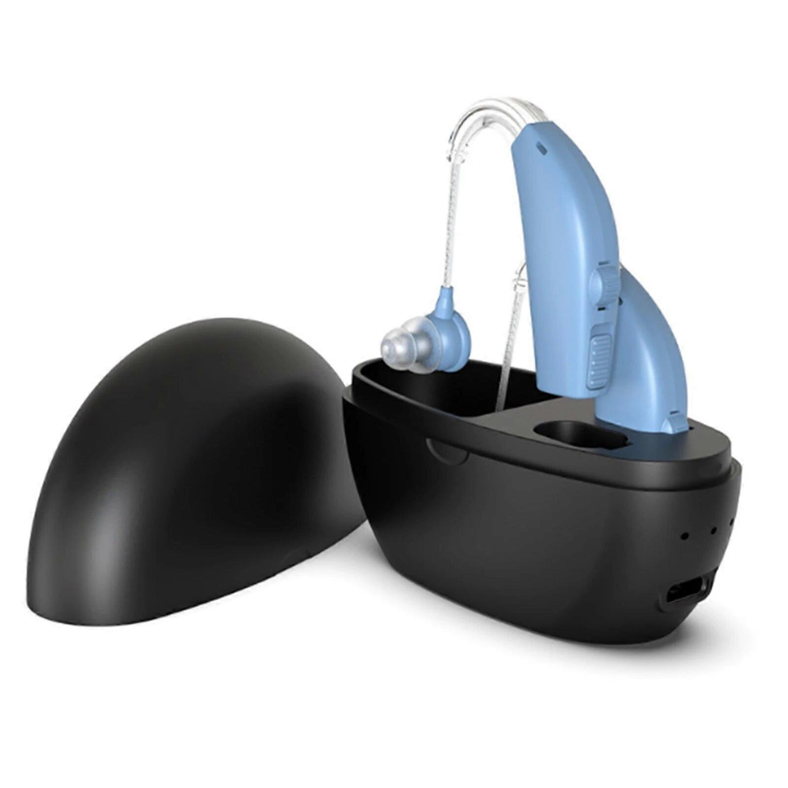 Klangverstärker-Hörgeräte im Ohr Hörverbesserungsgerät mit Ladeetui für Erwachsene Senioren