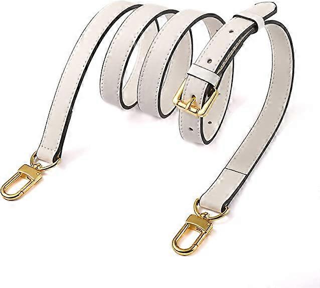 Leather Adjustable Crossbody Strap,Women's Crossbody Bag White