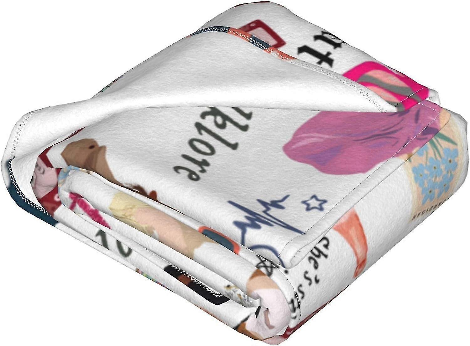 حفل تايلور رمي بطانية 2024بطانية الفانيلا ديكور غرفة نوم تايلور بارتي سرير دافئ مريح رمي أرجواني تكييف هواء IDS10603