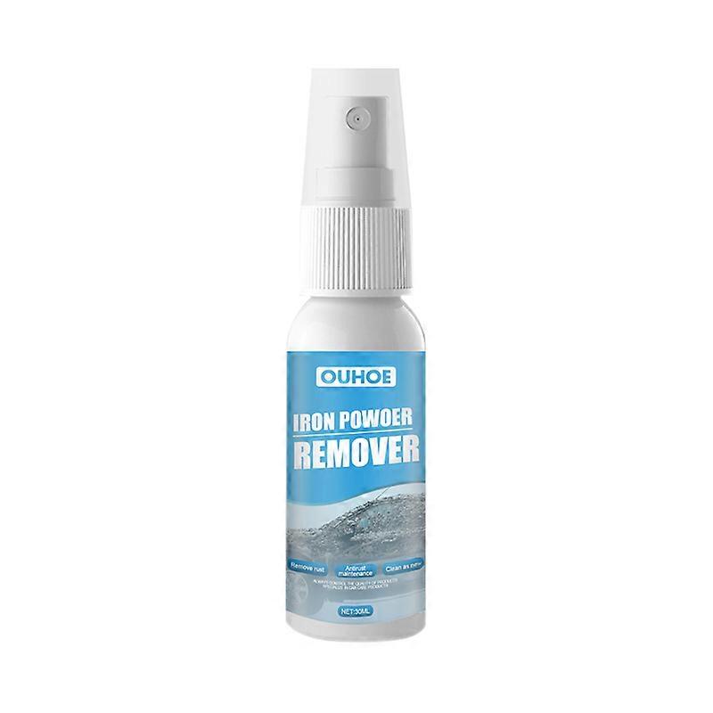 Neutral Rust Removal Sprayer Car Cleaning, Rustout Instant Remover Spray, Car Maintenance Rust Remover,Rust Removal Agent for Bright Metal Strip(30ml)